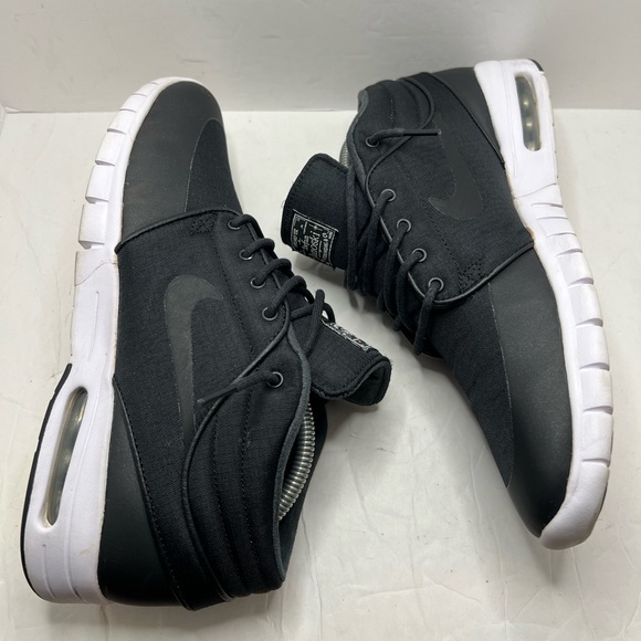 Nike SB Stefan Janoski Max 807507-001 Black Anthracite Shoes Sneakers Size 9.5 - Picture 8 of 11